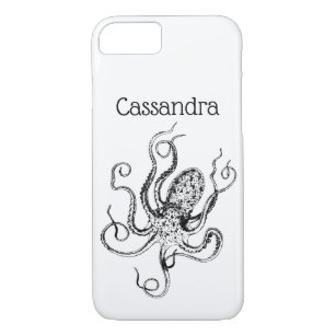  gestileerde octopustekening #1 Case-Mate iPhone case