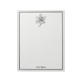 gestileerde octopustekening #1 notitieblok (Linkerzijde)