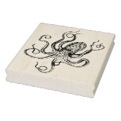  gestileerde octopustekening #1 rubberstempel (Stempel)