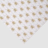  gestileerde octopustekenstraal spreidende armen 2 tissuepapier (Detail)