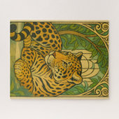 Gestileerde Oerwouden elegantie Legpuzzel (Horizontaal)