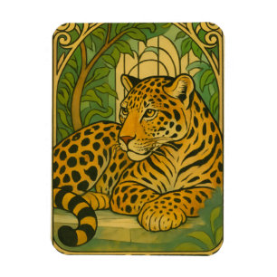 Gestileerde Oerwouden elegantie Magneet