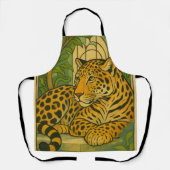 Gestileerde Oerwouden elegantie Schort (Voorkant)