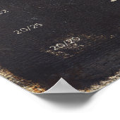 gestileerde oogkaart Wall Art Poster Print (Hoek)