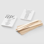 Gestileerde Pauwveer Huwelijksprogramma Waier Handwaaier (Niet-gemonteerd)