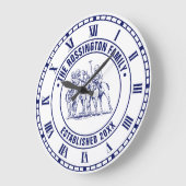  gestileerde polo match tekening #1RN blauw Grote Klok (Hoek)