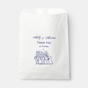  gestileerde polollen tekenen #1 Blauw Bedankzakje