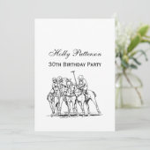  gestileerde polollen tekenen #1 zwart kaart (Staand voorkant)