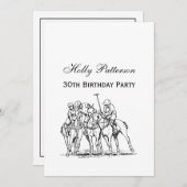  gestileerde polollen tekenen #1 zwart kaart (Voorkant / Achterkant)