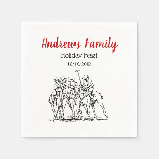  gestileerde polollen tekenen #1 zwart servet (Voorkant)