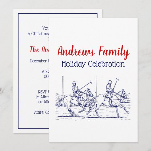  gestileerde polollen tekenen #2 Blauw Kaart (Voorkant / Achterkant)