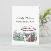  gestileerde pololmatch voor dames Lunch tekening Kaart (Staand voorkant)