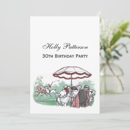  gestileerde pololmatch voor dames Lunch tekening Kaart (Staand voorkant)