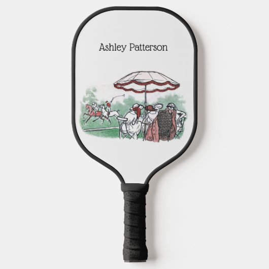  gestileerde pololmatch voor dames Lunch tekening Pickleball Paddle (Voorkant)