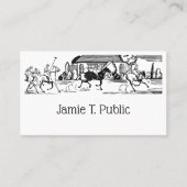  gestileerde poogelijke tekening #3 zwarte NF Visitekaartje (Voorkant)