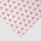  gestileerde rode staaftekening #2 tissuepapier (Detail)