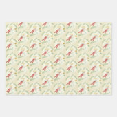  gestileerde sneeuwmankunst inpakpapier vel (Voorkant)