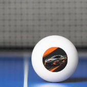 Gestileerde sportauto pingpongbal (Net)