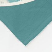 Gestileerde Starfish & Sand Dollars Patroon#25 ID1 Fleece Deken (Hoek)