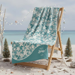 Gestileerde Starfish & Sand Dollars Patroon#25 ID1 Fleece Deken