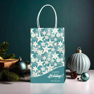 Gestileerde Starfish & Sand Dollars Patroon#25 ID1 Medium Cadeauzakje