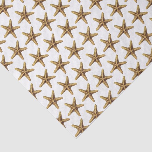 gestileerde Starfish Tekening Tissuepapier (Detail)