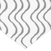 Gestileerde strepen Abstract geometrisch patroon Korte Tafelloper (Hoek)