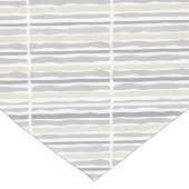 Gestileerde strepen Abstract geometrisch patroon Korte Tafelloper (Hoek)