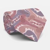 Gestileerde Swirling Hares Tesselation 2b NT Stropdas (Opgerold)