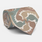 Gestileerde Swirling Hares Tesselation 6 NT Stropdas (Opgerold)