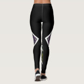 Gestileerde tegel 3 leggings (Achterkant)
