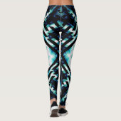 Gestileerde tegel leggings (Achterkant)