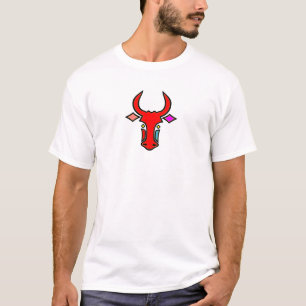 Gestileerde Texas Longhorn T-shirt