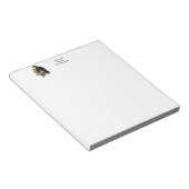 gestileerde valken op een vertakking notitieblok (Schuin)