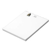 gestileerde valken op een vertakking notitieblok (Linkerzijde)