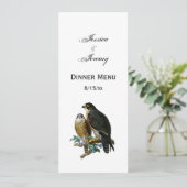  gestileerde valken op vertakking kaart (Staand voorkant)