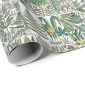  gestileerde varens botanische boek Bord # 60 Cadeaupapier (Rol Hoek)