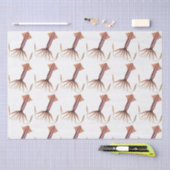  gestileerde vierkant tekening #1 tissuepapier (Craft)