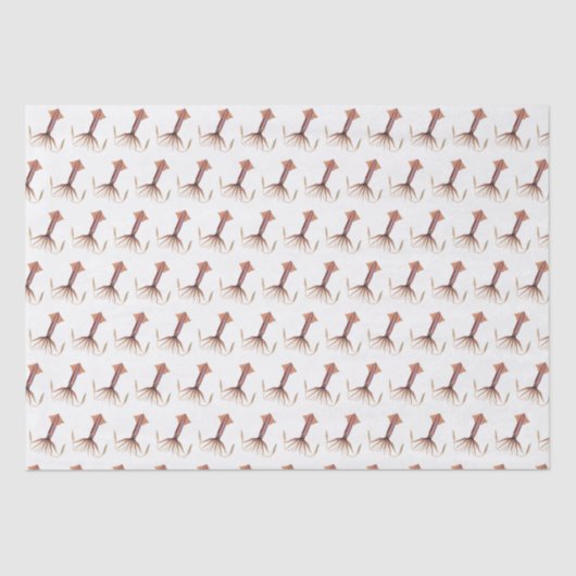  gestileerde vierkant tekening #1 tissuepapier (Voorkant)