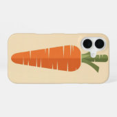 Gestileerde Vintage Wortel iPhone 16 Hoesje (Achterkant horizontaal)