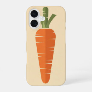 Gestileerde Vintage Wortel iPhone 16 Hoesje