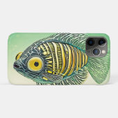 Gestileerde viskunst Case-Mate iPhone case (Achterkant (horizontaal))