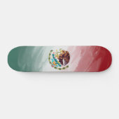 Gestileerde Vlag van Mexico Persoonlijk Skateboard (Horizontaal)