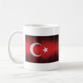 Gestileerde vlag van Turkije Koffiemok (Links)