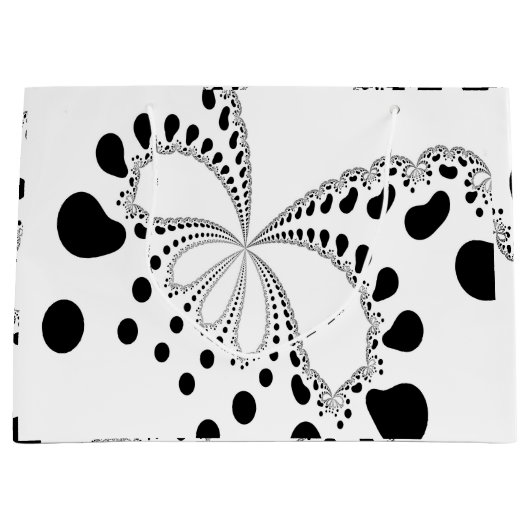 Gestileerde vlinder Afbeelding Groot Cadeauzakje (Voorkant)