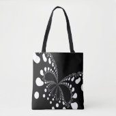 Gestileerde vlinder Afbeelding Tote Bag (Voorkant)