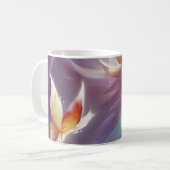 Gestileerde Vlinder en Bloem Koffiemok (Voorkant links)