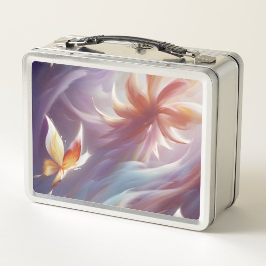 Gestileerde Vlinders en Bloem (Achterkant)