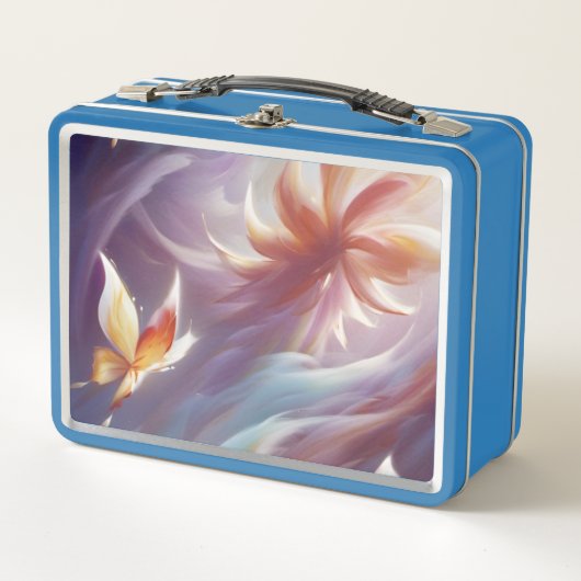 Gestileerde Vlinders en Bloem (Voorkant)