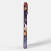 Gestileerde Vlinders en Bloem Aangepaste Naam Case-Mate iPhone Case (Achterkant / Rechts)